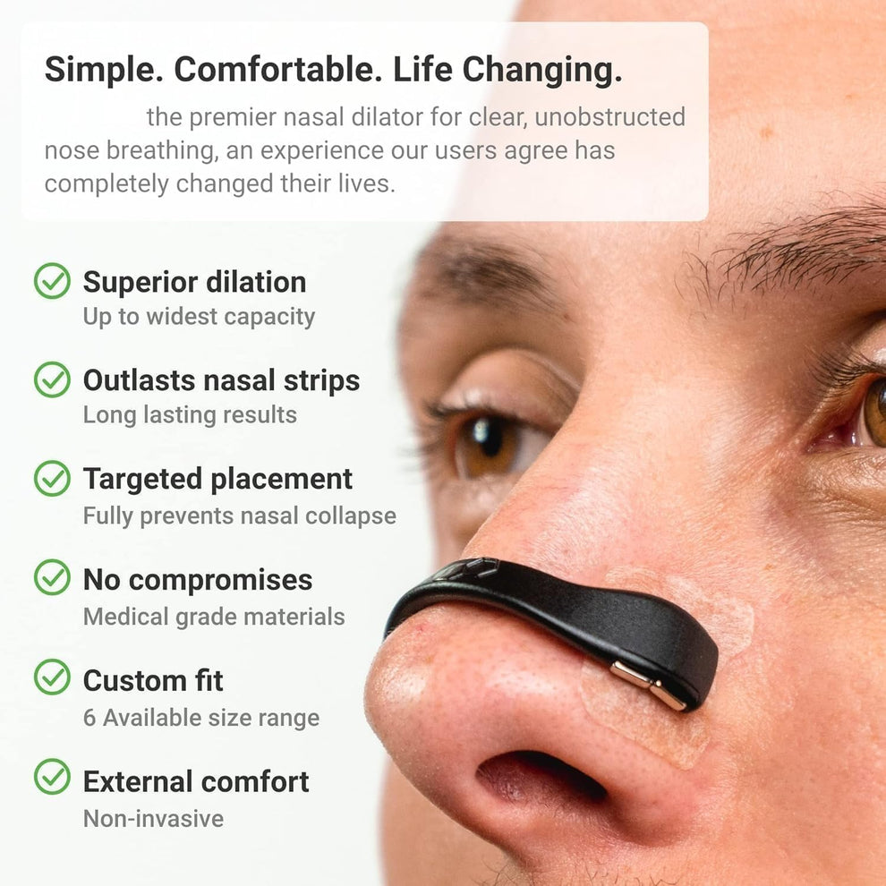 Magnetic Nose Strips for Breathing (Pack of 15 )